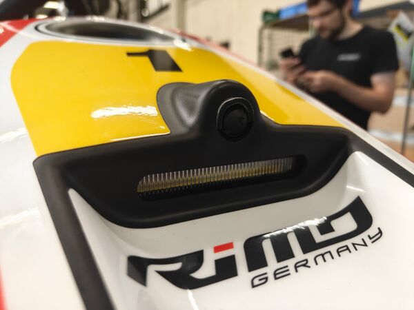 Camera mounting point on a RiMO chassis